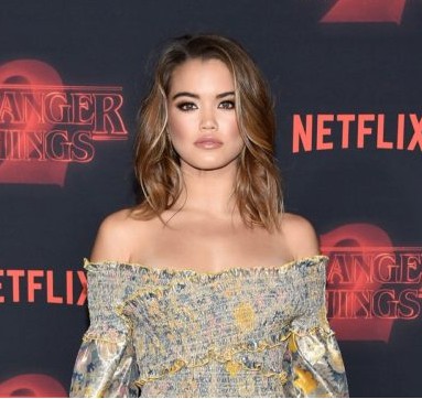 Paris Berelc for the premier of Stranger things. professional life, career